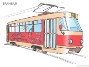 Трамвай детский рисунок (30 фото) » Рисунки для срисовки и не только